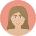 Beauty, spa, treatment, Feminine, Face, medical, Female, woman DarkSalmon icon