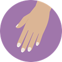 Hand, Beauty, treatment, manicure RosyBrown icon