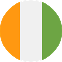 world, flag, flags, Country, Nation, Ivory Coast WhiteSmoke icon