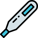 Mercury, Celsius, Fahrenheit, Degrees, Tools And Utensils, medical, temperature, thermometer Black icon