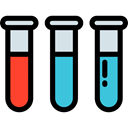 medical, education, Chemistry, chemical, Tools And Utensils, Test Tube, science Black icon