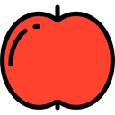 Apple, Heart, love, medical, Fruit, diet, Health Care Tomato icon