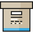 Data Storage, Storage Box, Files And Folders, Archive, Box, storage, file storage Icon