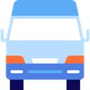 Car, transportation, transport, vehicle, van, Automobile PaleTurquoise icon