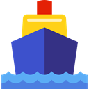 navigation, transportation, Boat, transport, ship, Navigational RoyalBlue icon