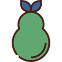 food, Fruit, diet, pear, vegetarian, vegan, Healthy Food, Food And Restaurant MediumSeaGreen icon