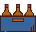 pub, Alcoholic Drink, Food And Restaurant, Bar, Alcohol, food, beer SteelBlue icon