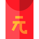 envelope, China, chinese, Asian, Cultures Crimson icon