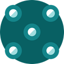 Multimedia, digital, technology, electronic, virtual reality, Ar Camera Teal icon