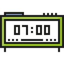 Clock, time, timer, alarm clock, Tools And Utensils, Time And Date Black icon