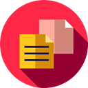 paper, Message, papers, Text, Note, Notes, miscellaneous, lines Crimson icon