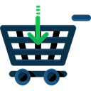 Shopping Store, Commerce And Shopping, commerce, shopping cart, Supermarket, online store DarkSlateGray icon
