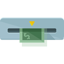 Business, Money, machine, Atm, cash machine, Cash Point, Business And Finance Black icon