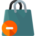Business, commerce, shopping, Commerce And Shopping, Bag, shopping bag, Supermarket, Shopper SeaGreen icon
