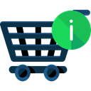 commerce, shopping cart, Supermarket, online store, Shopping Store, Commerce And Shopping DarkSlateGray icon