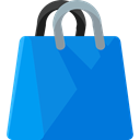 Business, commerce, shopping, Bag, shopping bag, Supermarket, Shopper, Commerce And Shopping DodgerBlue icon