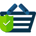 Commerce And Shopping, shopping basket, Supermarket, online store, Shopping Store, commerce DarkSlateGray icon
