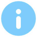 Letter, Information, Circle, Info LightSkyBlue icon