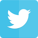 twitter, Icon, material design MediumTurquoise icon