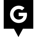 Logo, google, Social, media Black icon