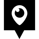media, Logo, Social, Periscope Black icon