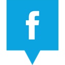 Facebook, Social, media, Logo DodgerBlue icon