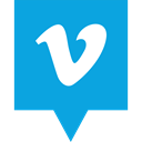 Vimeo, Social, media, Logo DodgerBlue icon