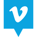 Social, media, Logo, Vimeo DodgerBlue icon