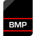 document, File, Bmp, Extension Black icon