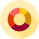 Business, Stats, statistics, marketing, Pie chart, finances, graphical, Seo And Web Moccasin icon