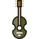 music, Violin, musical instrument, Orchestra, String Instrument, Music And Multimedia Black icon