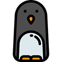 Animal Kingdom, Penguin, zoo, Animals, Wild Life Black icon