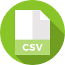 document, File, Format, Archive, Extension, Csv, Files And Folders YellowGreen icon