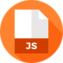 File, Format, Archive, Extension, js, Files And Folders, document Coral icon