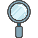 search, magnifying glass, zoom, detective, Loupe, Tools And Utensils, Seo And Web Black icon