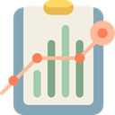 Business, Stats, Analytics, statistics, Bar chart, Profits, Seo And Web Beige icon