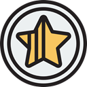 star, Favorite, Favourite, interface, rate, shapes, signs, Shapes And Symbols WhiteSmoke icon