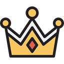 Queen, Royalty, Chess Piece, miscellaneous, king, shapes, crown Black icon