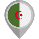 flags, Country, Nation, flag, Algeria, placeholder DarkGray icon