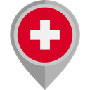 flag, Switzerland, placeholder, flags, Country, Nation Crimson icon