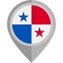 flag, Panama, placeholder, flags, Country, Nation DarkGray icon