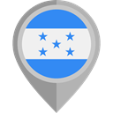 flag, Honduras, placeholder, flags, Country, Nation DarkGray icon
