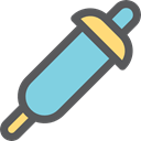 Dosage, Healthcare And Medical, health, medical, Dropper, Tools And Utensils DimGray icon
