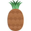 food, Fruit, organic, fruits, natural, Foods, pineapples, pineapple, Healthy Food, Food And Restaurant Black icon