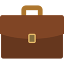 portfolio, Business And Finance, Business, Briefcase, Bag, suitcase SaddleBrown icon
