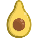 food, Fruit, organic, diet, vegetarian, vegan, Avocado, Healthy Food, Food And Restaurant Khaki icon