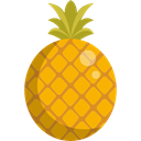 Healthy Food, Food And Restaurant, natural, Foods, pineapples, pineapple, food, Fruit, organic, fruits Black icon