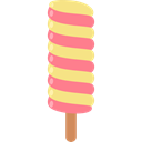 food, Dessert, summer, Ice cream, Summertime, Food And Restaurant, sweet Black icon