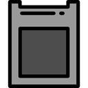 technology, electronics, sd card, Multimedia, card, storage, Memory card DarkGray icon