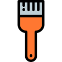 repair, paint, paintbrush, Tools And Utensils, Brush, Construction, Painter Black icon